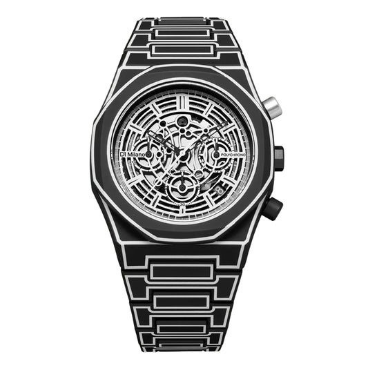 Montre D1 Milano Black Sketch Polychrono D1-PHBJ14