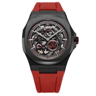 Montre D1 Milano Skeleton Crimson Core SKRJ18