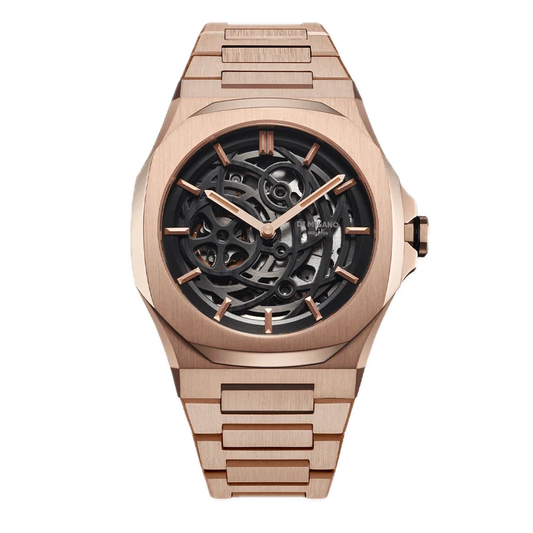 Montre D1 Milano Skeleton Rose Gold SKBJ12