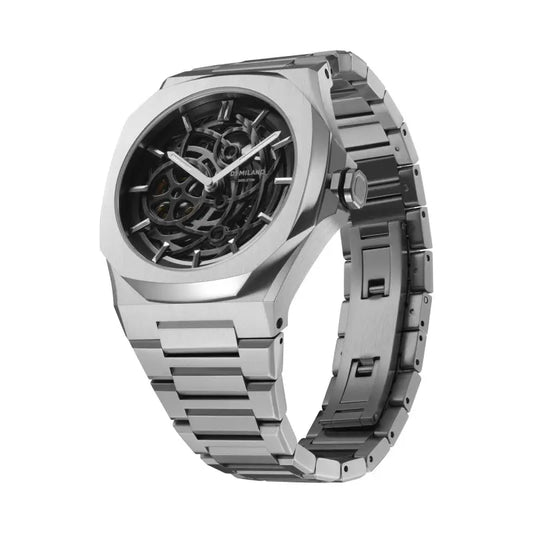 Montre D1 Milano Skeleton Silver SKBJ10