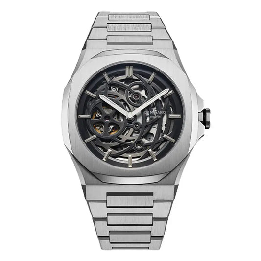 Montre D1 Milano Skeleton Silver SKBJ10