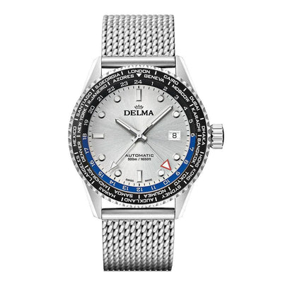 Image de Montre Delma Cayman Worldtimer Automatic Grey 41801.710.6.061