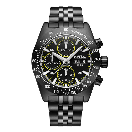 Montre Delma Montego Black & Yellow edition 44701.732.6.032