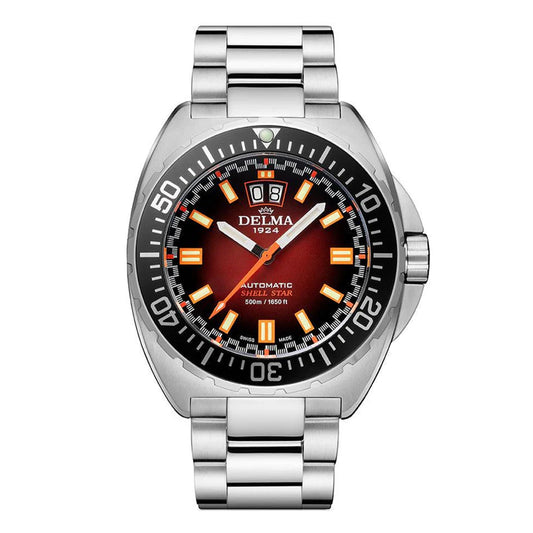 Montre Delma Shell Star Big Date Red 41703.736.6.091