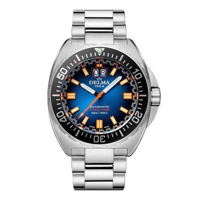 Image de Montre Delma Shell Star Big Date Blue 41703.736.6.041