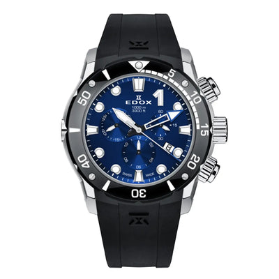 Image de Montre Edox CO-1 Chronographe Quartz Bleue 10242-TIN-BUIN