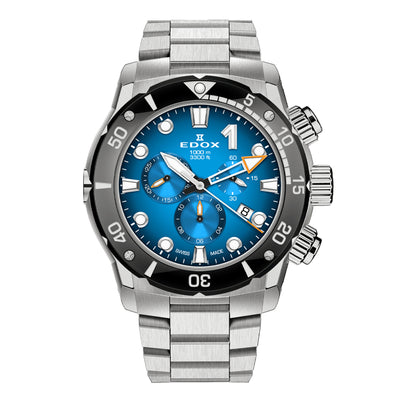 Image de Montre Edox CO-1 Chronographe Quartz Bleue 10242-TINM-BUIDN