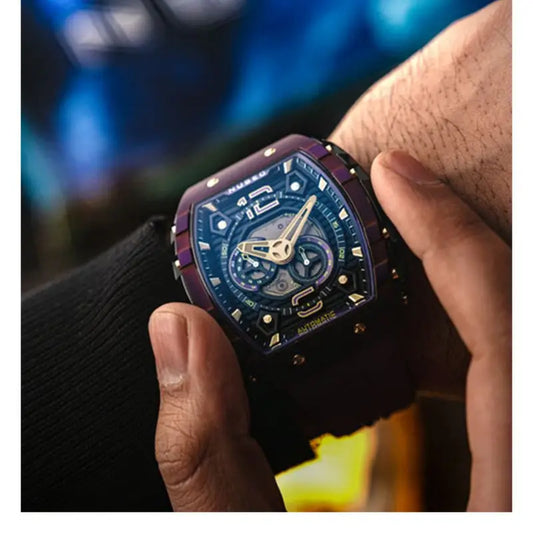 Montre Nubeo Magellan 24H Automatic Deep Purple NB-6087-01