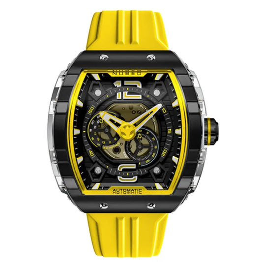 Montre Nubeo Magellan 24H Automatic Yellow Black NB-6087-08