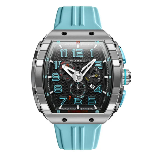 Montre Nubeo Magellan Chronograph Retrograde Aster Blue NB-6088-02