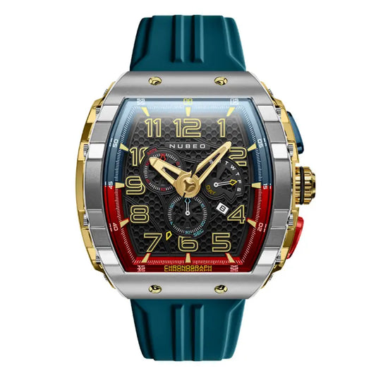 Montre Nubeo Magellan Chronograph Retrograde Gamer Blue NB-6088-04