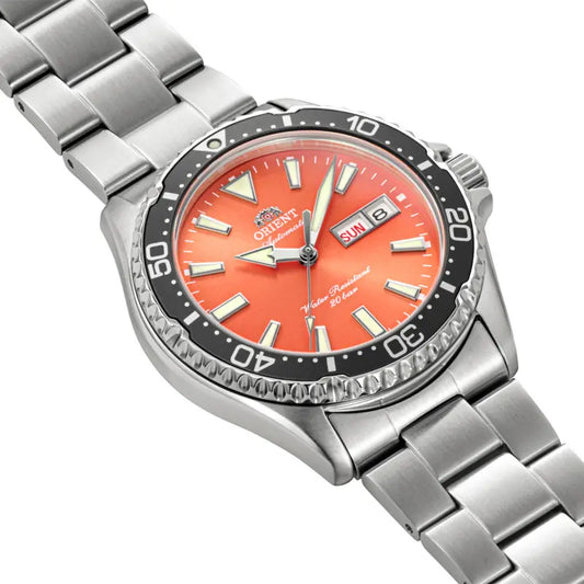 Montre Orient Mako Orange RA-AA0826Y