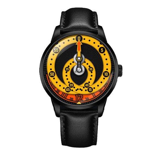 Montre Mandetbrote Secret Orbital Orange Crush