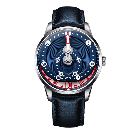 Montre Mandetbrote Secret Orbital Blue Kiss