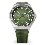 Montre Micromilspec Dualtimer Pilot GMT Green Dial