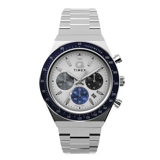 Montre Q Timex Chronograph 40mm TW2Y36200