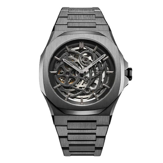 D1 Milano Skeleton Gun Metal SKBJ11