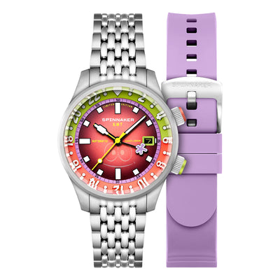 Image de Montre Spinnaker Bradner GMT Patrick Rose automatique SP-5162-44