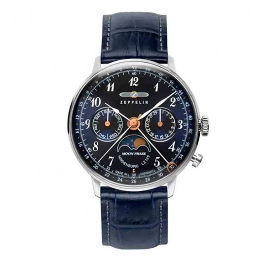 Montre Zeppelin LZ129 Hindenburg Phase de Lune 7037-3