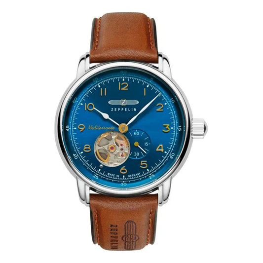 Montre Zeppelin Méditerranée Coeur Ouvert 9666-3