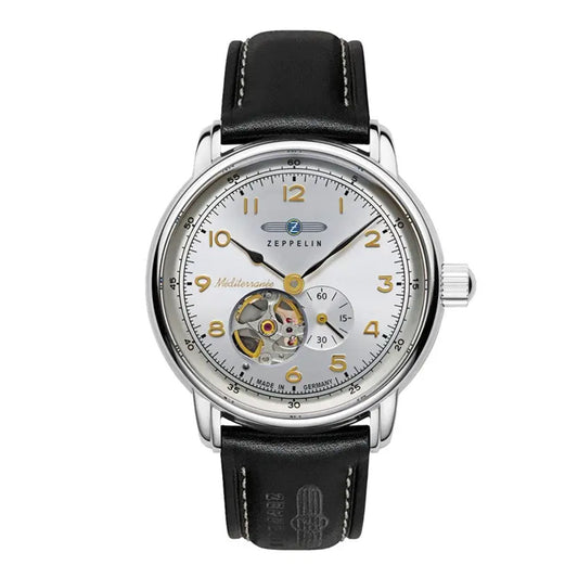Montre Zeppelin Méditerranée Automatique Coeur Ouvert 9666-1