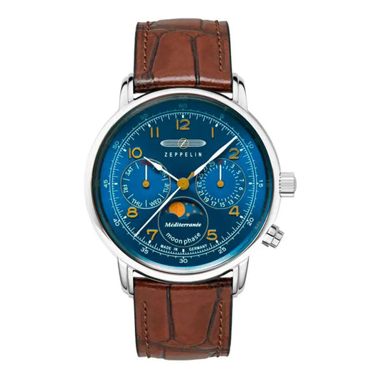Montre Zeppelin Méditerranée Lady Moonphase 9637-3