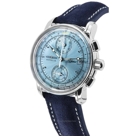 Montre Zeppelin 100 Jahre Chronograph Ice Blue 8670-4