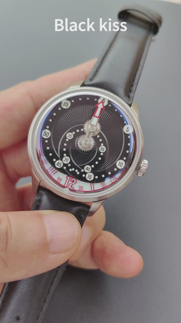 Montre Mandetbrote Secret Orbital Black Kiss