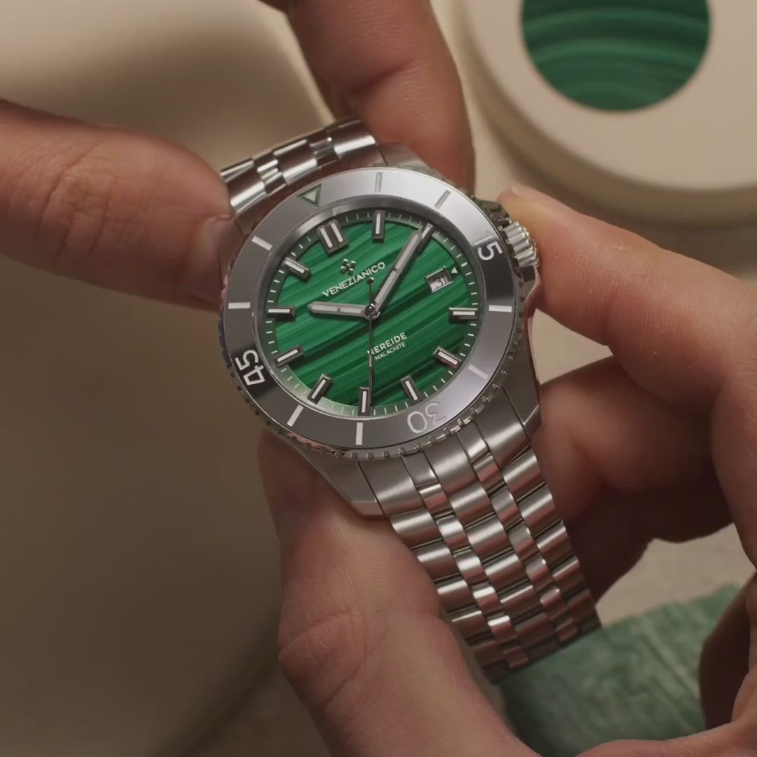 Montre Venezianico Nereide Malachite Verte 4521544S