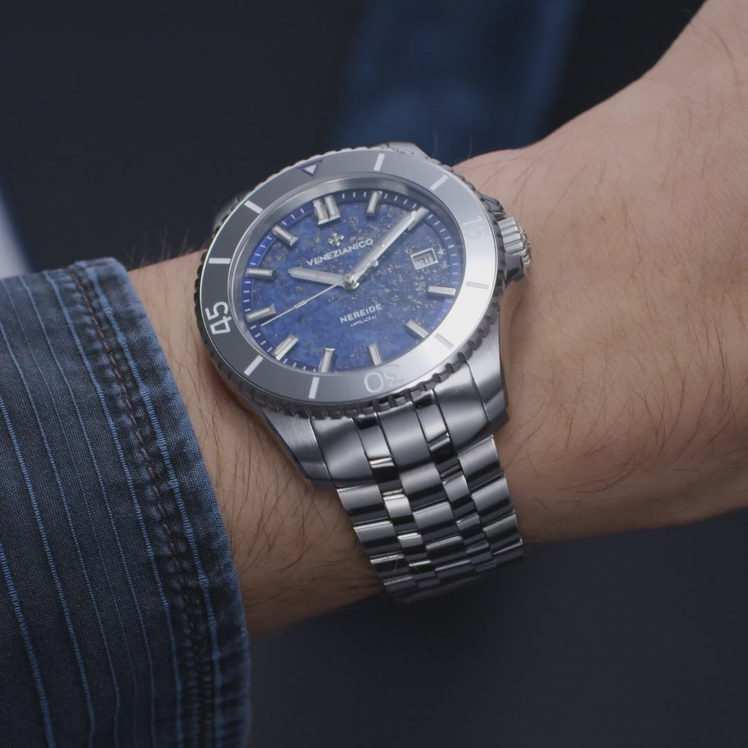 Montre Venezianico Nereide Lapislazzuli Bleue 4521548