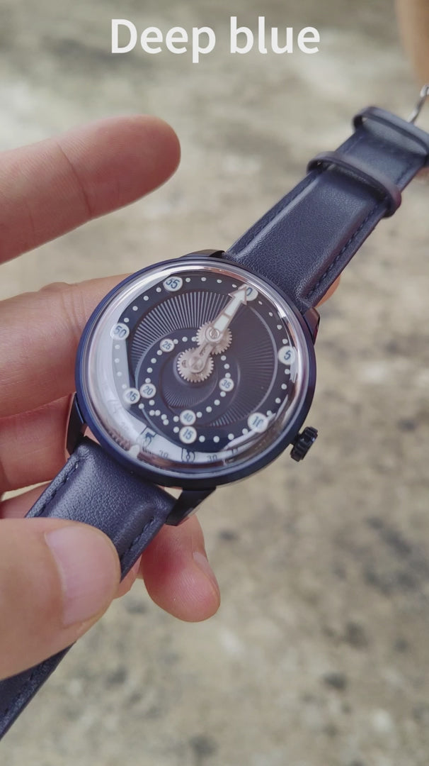 Montre Mandetbrote Secret Orbital Deep Blue