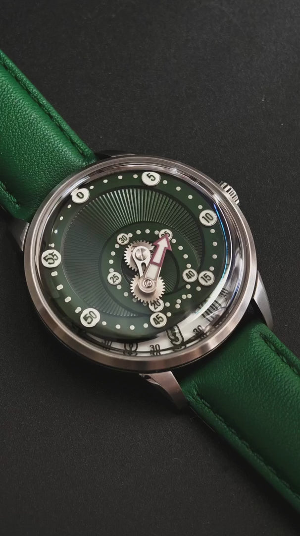 Montre Mandetbrote Secret Orbital Green