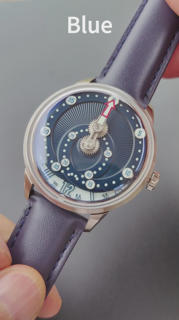 Montre Mandetbrote Secret Orbital Blue
