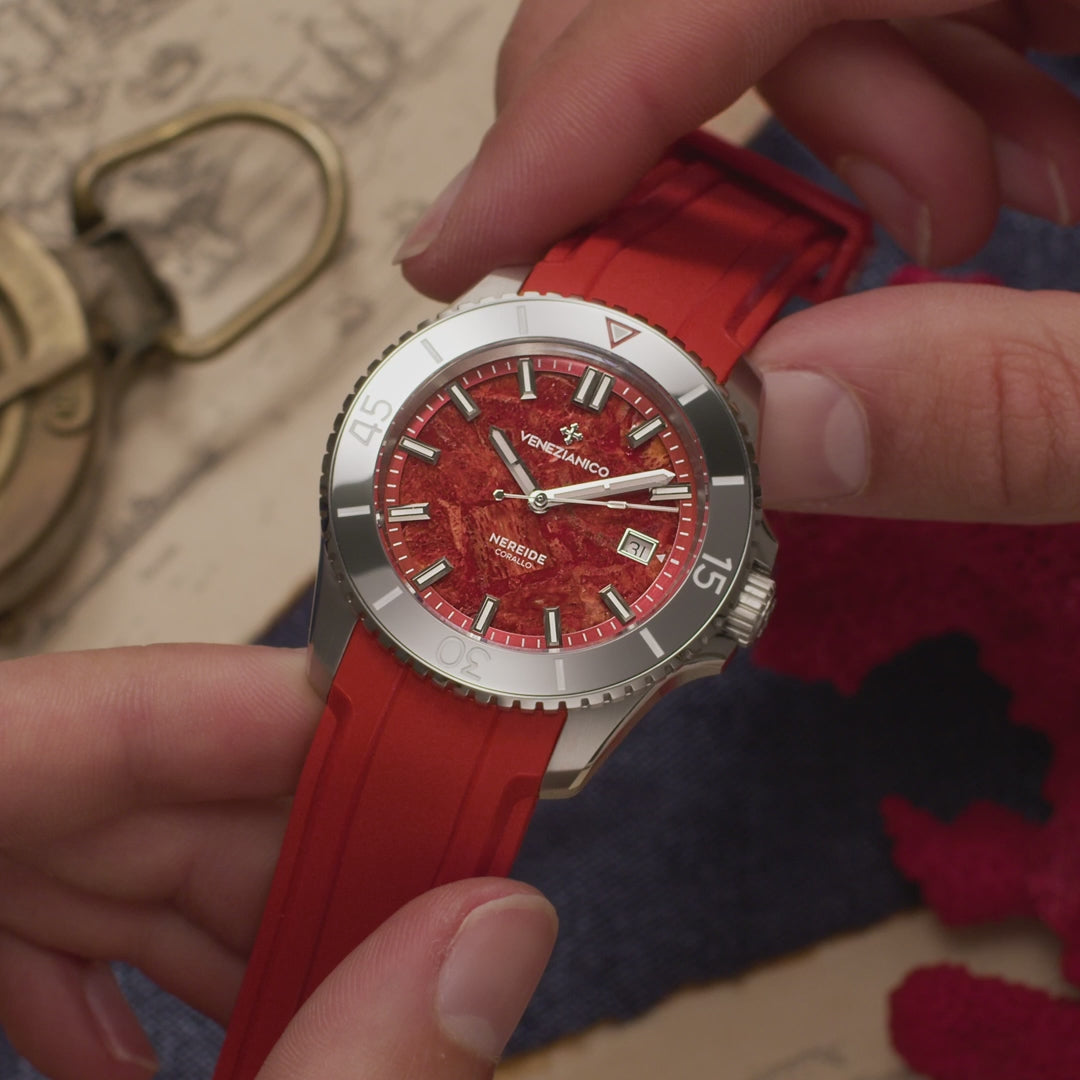 Montre Venezianico Nereide Corallo Orange 4521546
