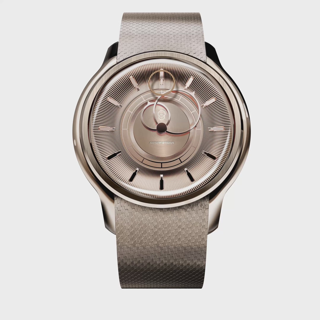 Montre Beaubleu La Pièce N°2 Or Rose