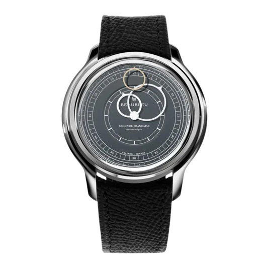 Montre Beaubleu Seconde Française 19.24 Gris Anthracite