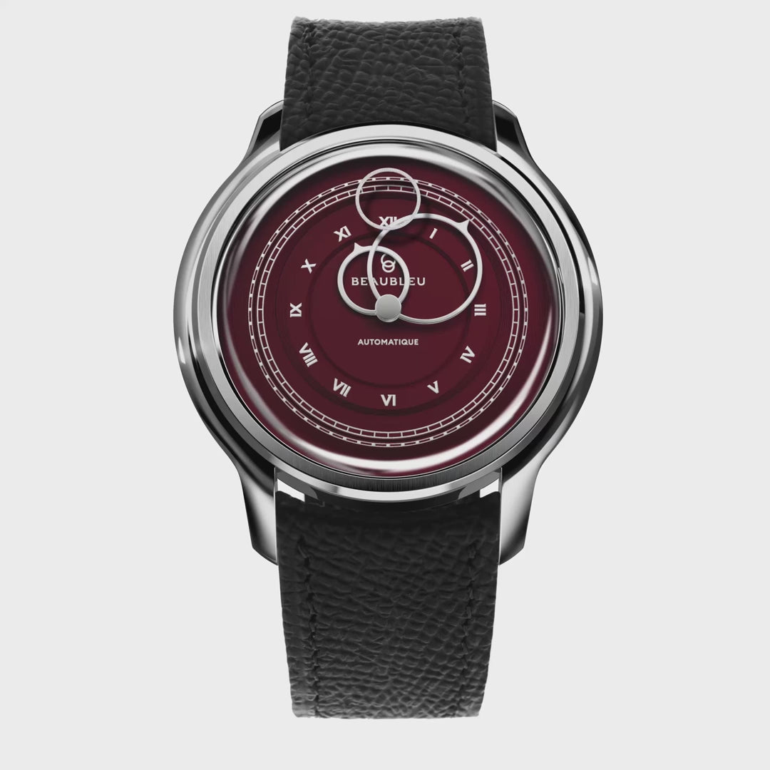 Montre Beaubleu La Pièce N°1 Lie de Vin