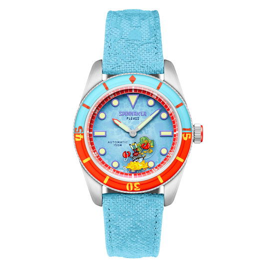 Spinnaker Fleuss SpongeBob Krabs Blue SP-5160-05 vue de face
