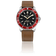 Montre Venezianico Nereide 42 Rouge 3321506 Cuir